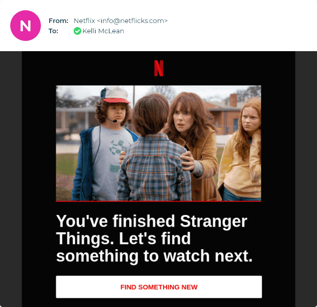 Netflix Phishing Simulation